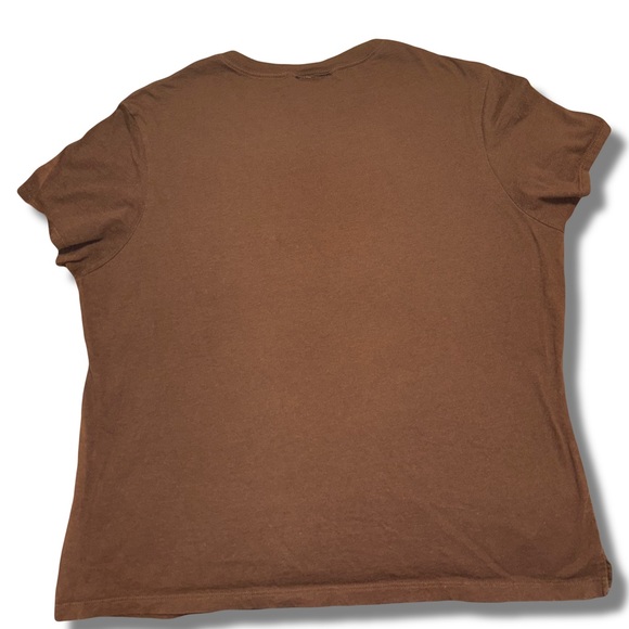 Brown NASCAR Shirt with Pink Bedazzle - Picture 4 of 4